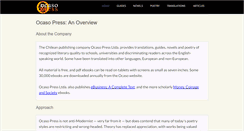 Desktop Screenshot of ocasopress.com